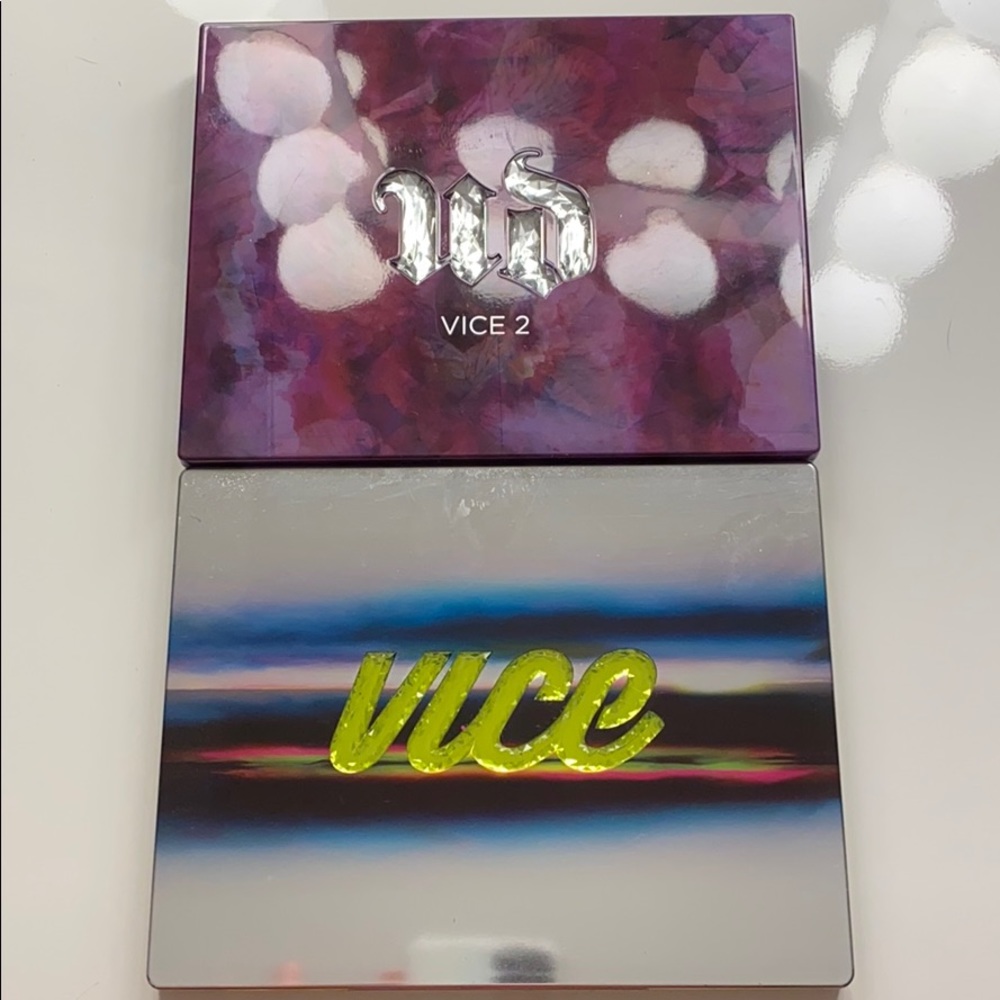 Urban Decay Vice 1 & 2 palettes